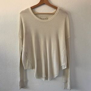 We the Free Free People Waffle knit thermal